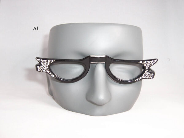 A 1950s catseye reading frame