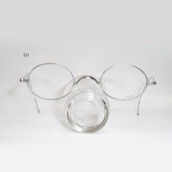 Edwardian nickel silver oval frame