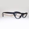 Classic 1950/60s Black Cat Eye Glasses - Image 2