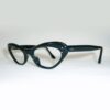 Classic 1950/60s Black Cat Eye Glasses - Image 3