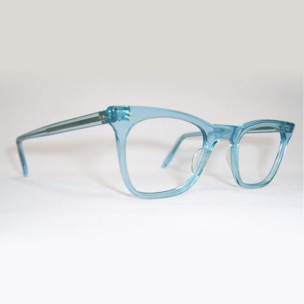Vintage Blue NHS "524" Spectacles - Large - Image 3