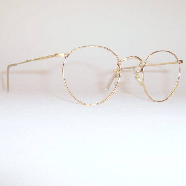 Classic gold filled panto eye spectacles by Algha - Image 2