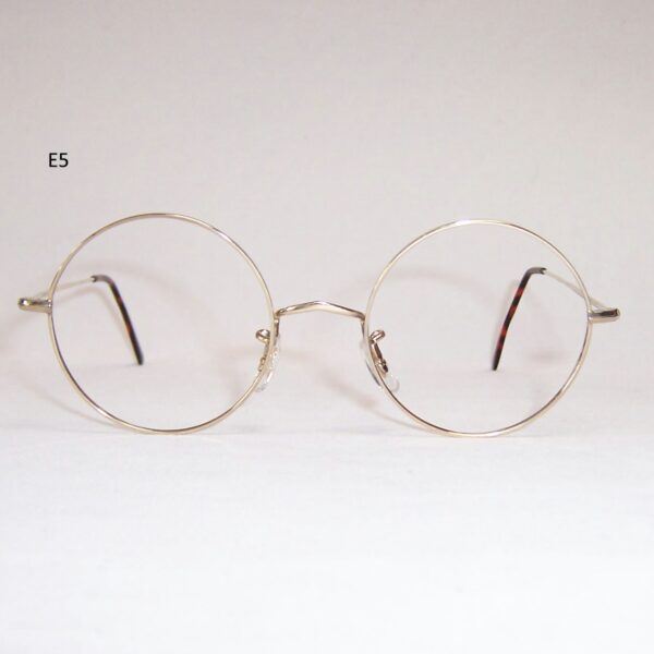 Classic gold filled round eye spectacles - Made in England by Algha