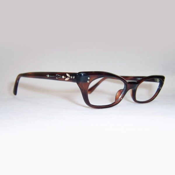 Classic 1950/60s Tortoise Cat Eye Glasses - Image 2