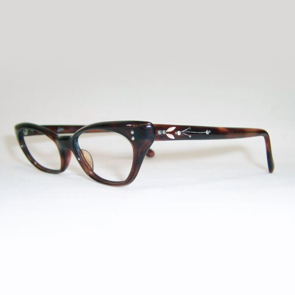 Classic 1950/60s Tortoise Cat Eye Glasses - Image 3