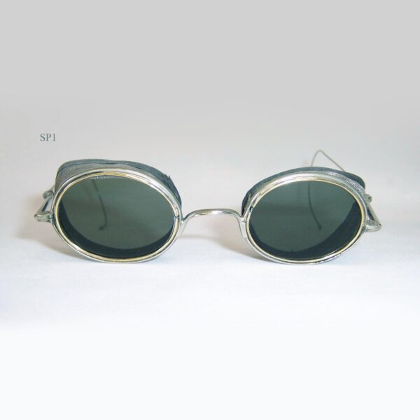 Early Industrial frame with modern lenses