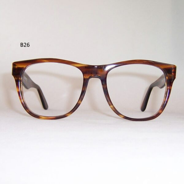 Handmade 1970s Wayfarer Style Spectacles