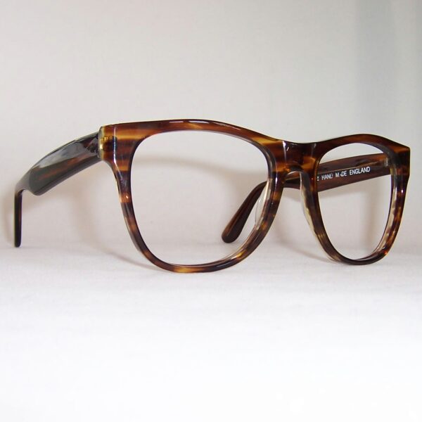 Handmade 1970s Wayfarer Style Spectacles - Image 2