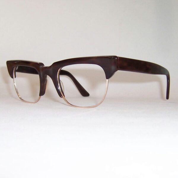 Vintage 1960/70's Gents Brow-line Spectacles - Image 3