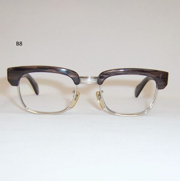 Vintage 1960/70's Gents Industrial Brow-line Spectacles with flip up front