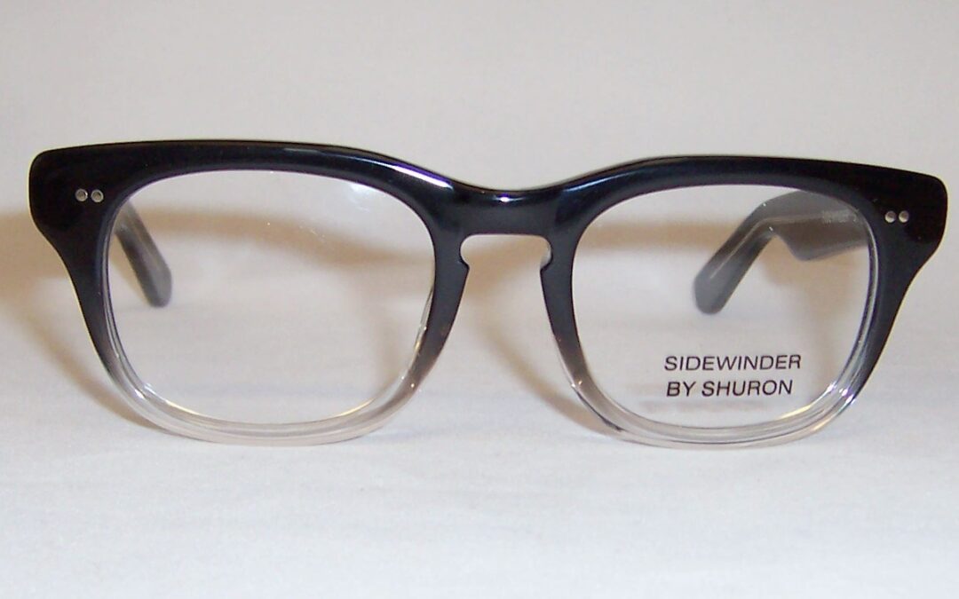 Two tone Shuron Sidewinder Rockabilly Spectacles