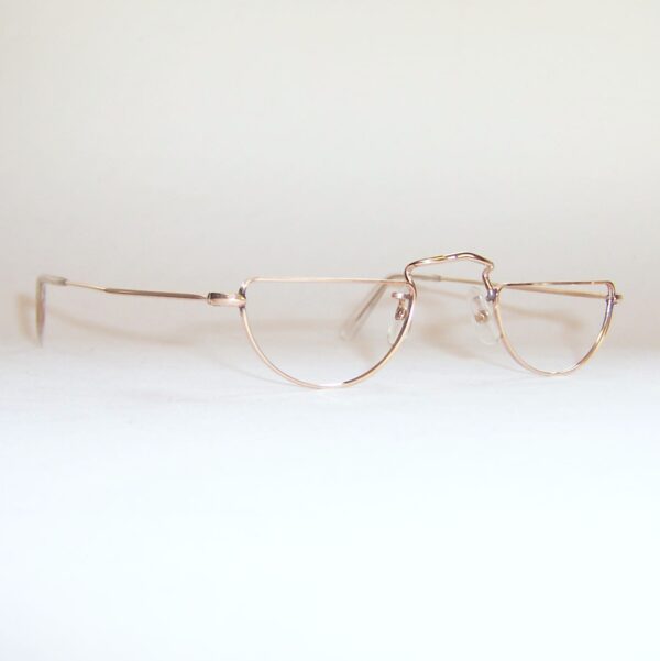 Vintage Gold Filled Merx half eye 44x24 - NHS722 - Image 2