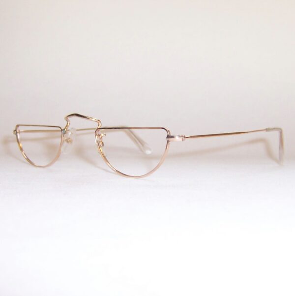Vintage Gold Filled Merx half eye 44x24 - NHS722 - Image 3