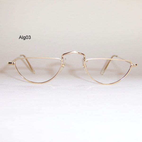 Vintage Gold Filled Algha half eye 46x22