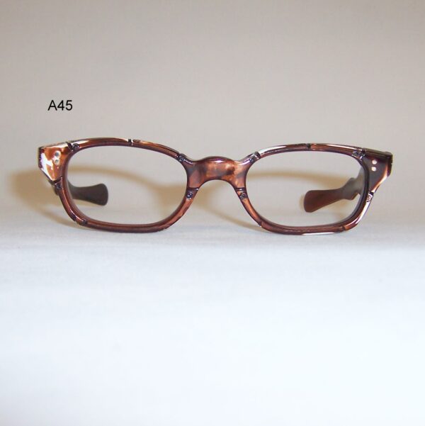 Unusual 1950/60s Bamboo effect catseye frame