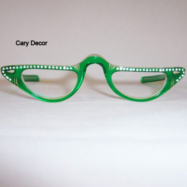 Classy 1950/60s Half-eye Reading frame - Cary Decor (large)