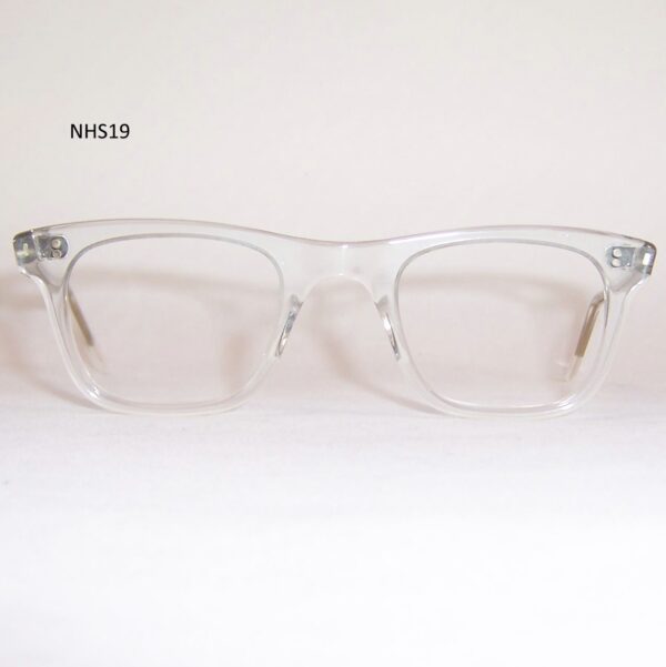 Vintage Crystal NHS "524" Spectacles - Unusual larger size