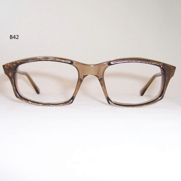Chunky 1970s Unisex Spectacles