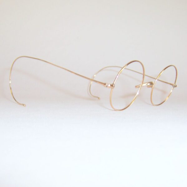 Gold filled 1940s spectacles - Image 2
