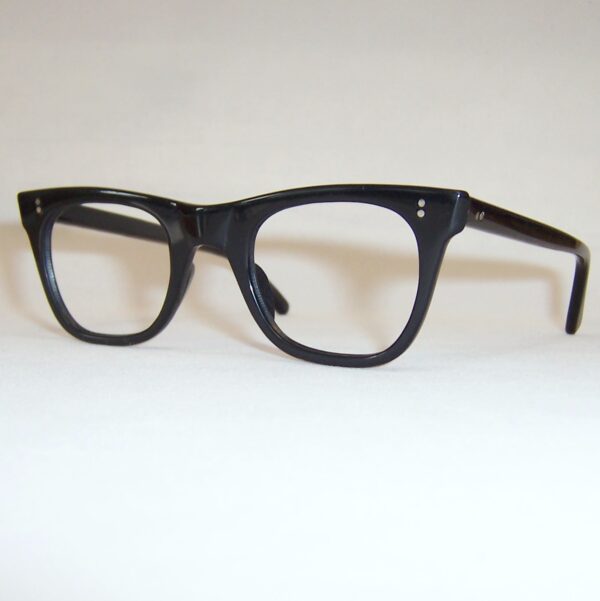 Vintage Black NHS "524" Spectacles - as worn by Morrissey - Image 3