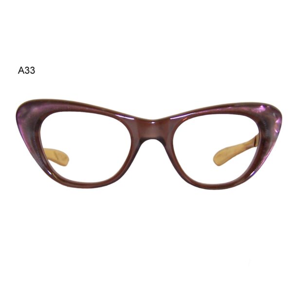 Lucite 1960s catseye frame