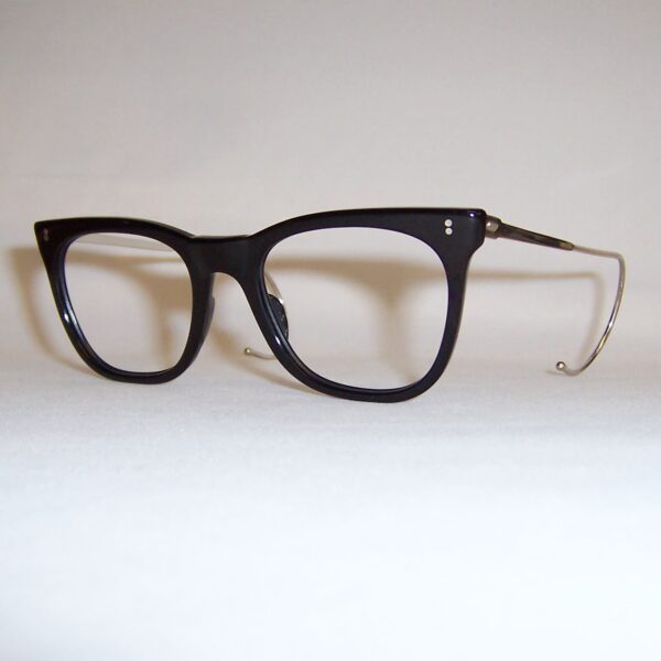 Vintage Black NHS "522" Spectacles - curl sides - Image 3