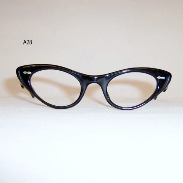 Classic 1950/60s Black Cat Eye Glasses