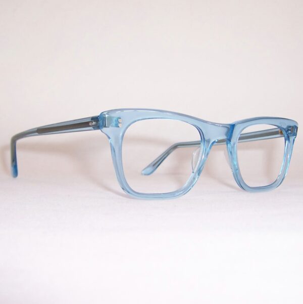 Vintage Blue NHS "524" Spectacles - Large - Image 2