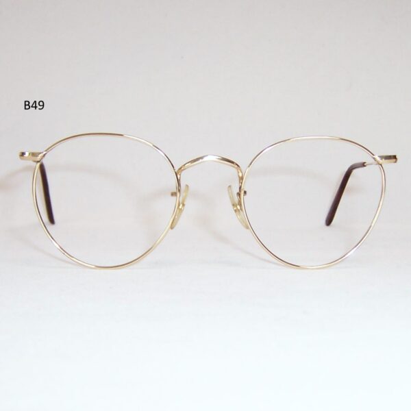 Classic gold filled panto eye spectacles by Algha