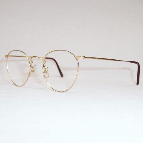 Classic gold filled panto eye spectacles by Algha - Image 3
