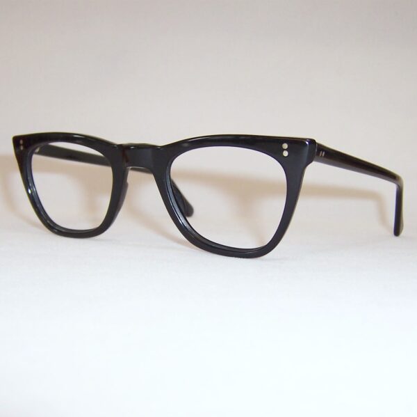 Vintage Black NHS "524" Spectacles - as worn by Morrissey - Image 3
