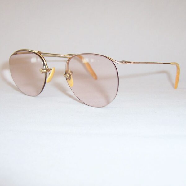 1920/40s Semi-rimless Spectacles - very Glen Miller - Image 3