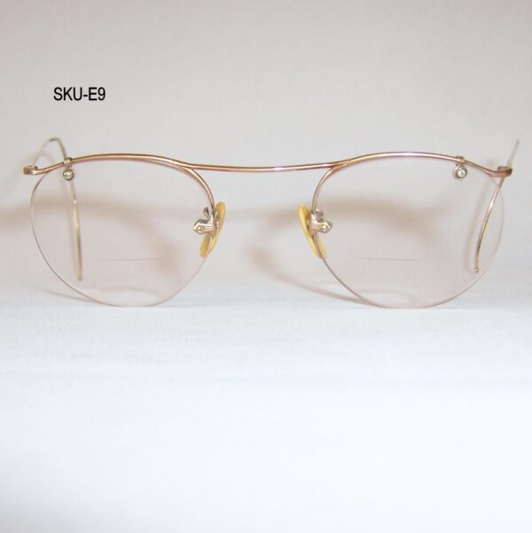 1920/40s Semi-rimless Spectacles - very Glen Miller