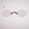 Victorian Nickel Pince Nez with original flat lenses