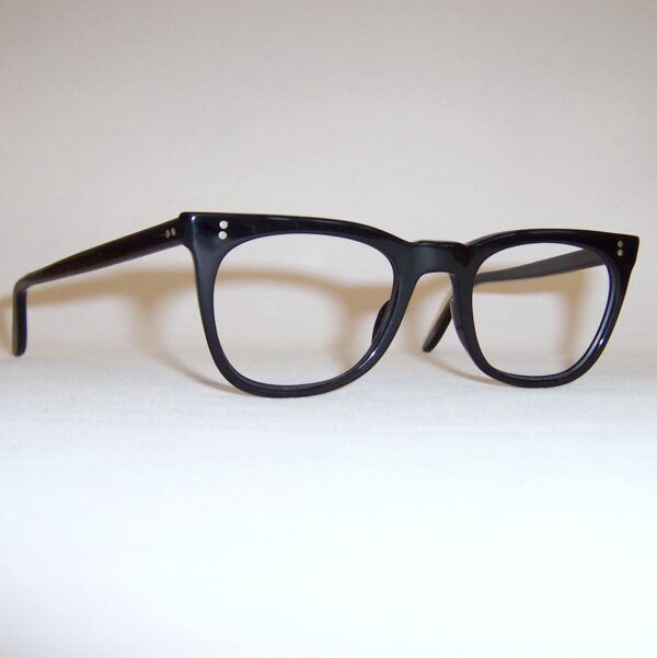 Vintage Black NHS "524" Spectacles - as worn by Morrissey - Image 2