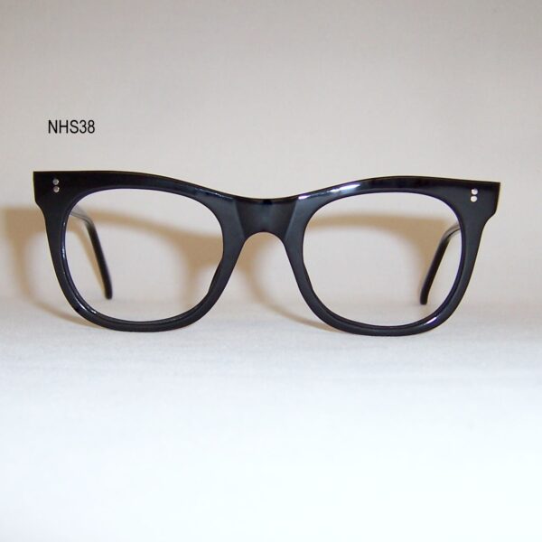 Vintage Black NHS "524" Spectacles - as worn by Morrissey