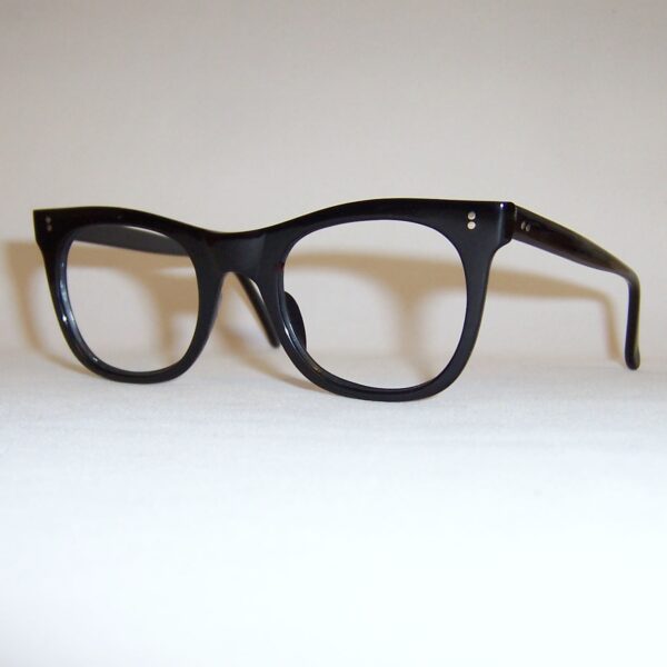Vintage Black NHS "524" Spectacles - as worn by Morrissey - Image 3