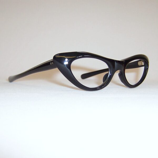 Classic Black 1950/60s catseye frame - Image 2