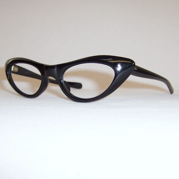 Classic Black 1950/60s catseye frame - Image 3