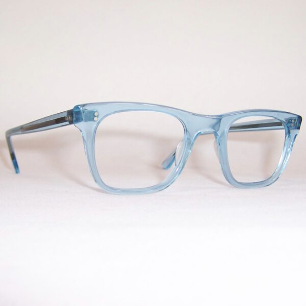 Vintage Blue NHS "524" Spectacles - Large - Image 2