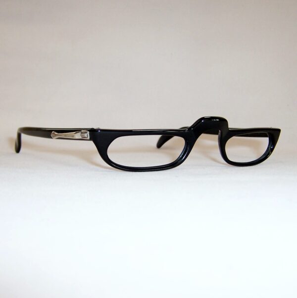Vintage Black Half Eye Spectacles - Image 2
