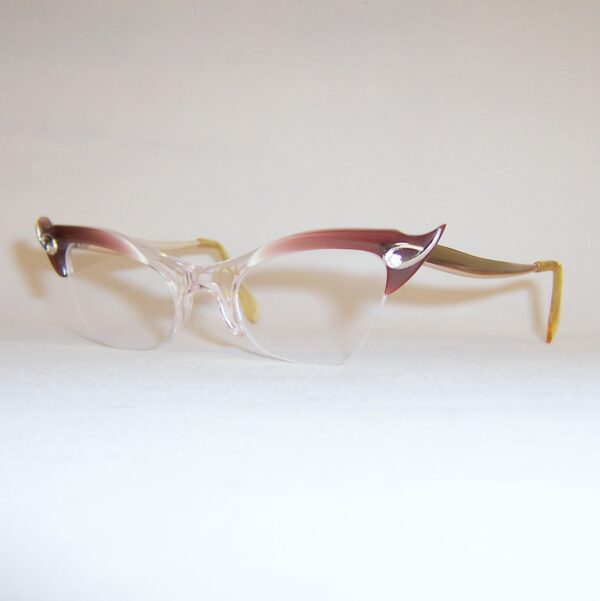 Classic 1950/60's Brow line Supra Spectacles - Image 3