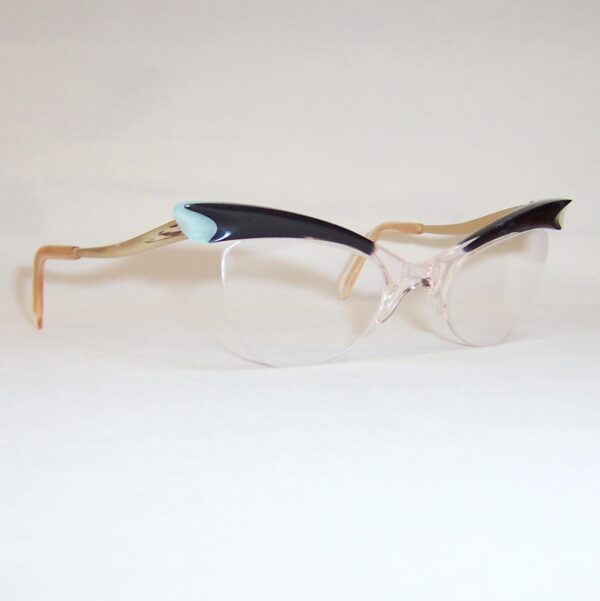 Exaggerated 1950/60's Brow line Supra Spectacles - Image 2