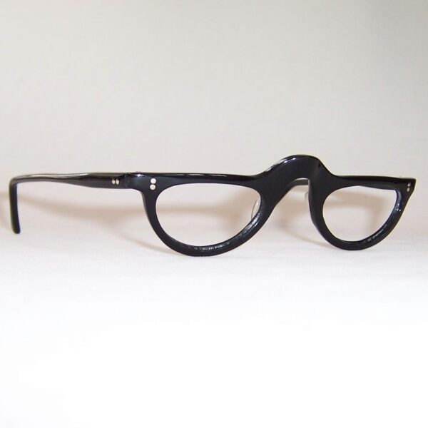 Vintage Black NHS "824" Half Eye Spectacles - Image 2