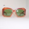 Original 1940s sunglasses with green flat lenses