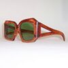 Original 1940s sunglasses with green flat lenses - Image 3