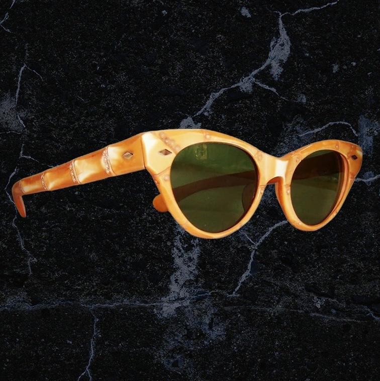 1950/60s Raybert Faux Bamboo Sunglasses