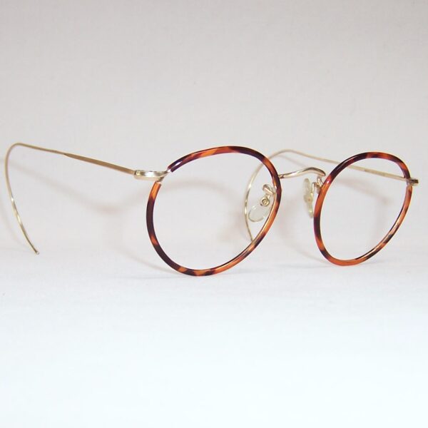 Classic gold filled panto eye spectacles by Algha - Image 2