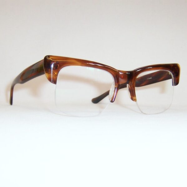 Classic 1960s Brow line Gents Supra Spectacles - Image 2