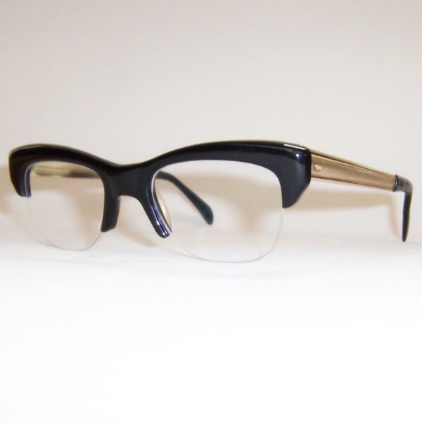 Classic 1960s Brow line Gents Supra Spectacles - Image 3